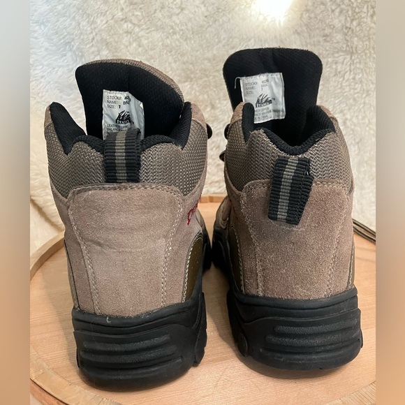 Itasca Brown Lace Up Hiking Outdoor Rugged Boots Size 7 - Picture 2 of 8